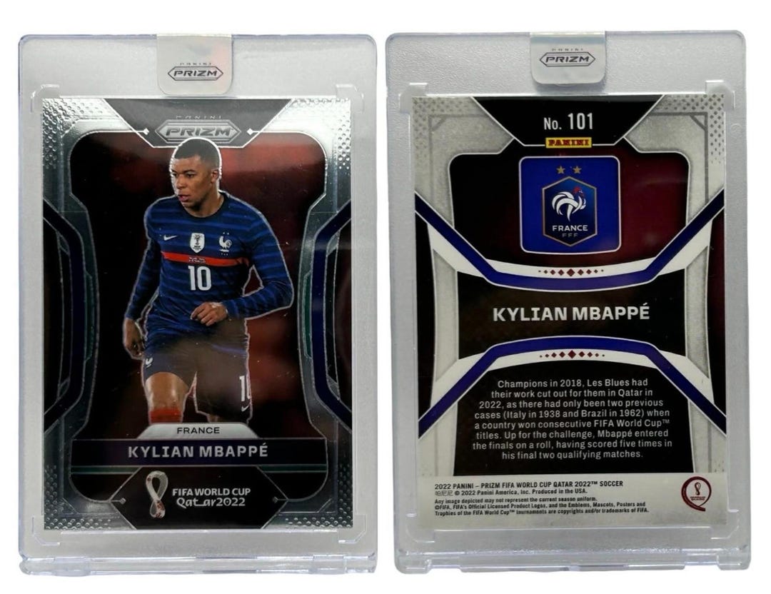 2022 Panini Prizm FIFA World Cup Qatar - #101 Kylian Mbappe France