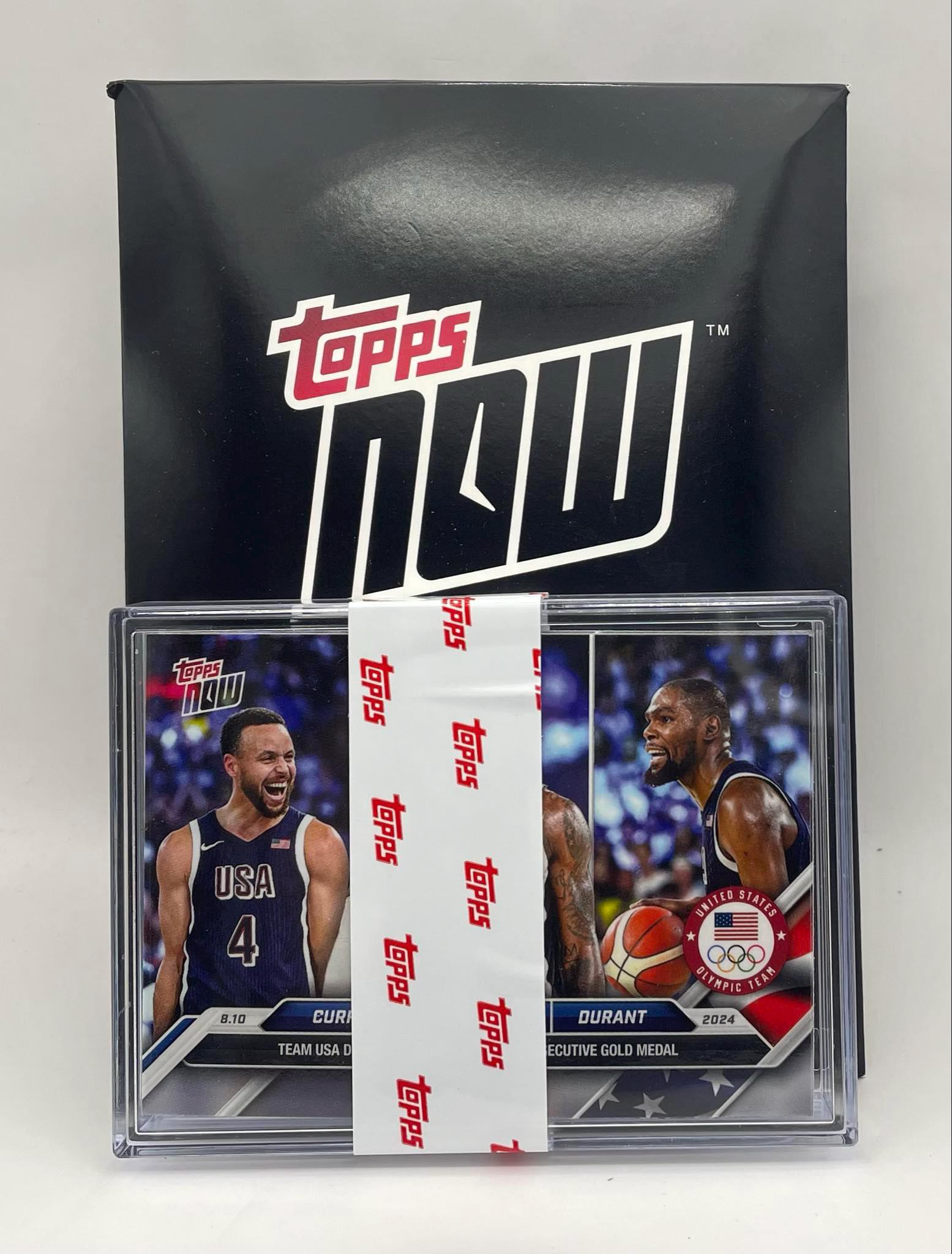 Lot of 20 Cards-2024 Topps Now Olympic #26 Curry/james/durant GOLD 