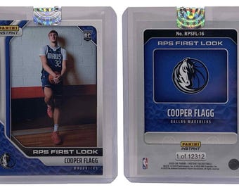 Karta debiutancka Panini Instant RPS nr 16 Cooper Flagg Mavs (RC) z sezonu 2025-26