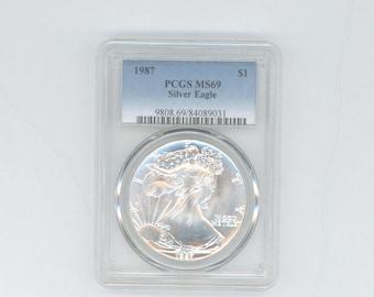 2011 W American Silver Eagle 1 Dollar PCGS MS70 First Strike US