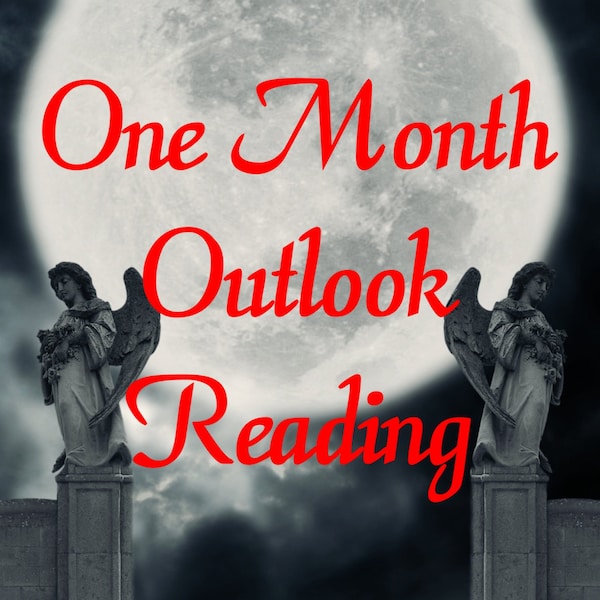 Tarot One Month Outlook Reading PDF Email