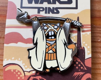 Raging Raider Hard Black Nickel Enamel Pin