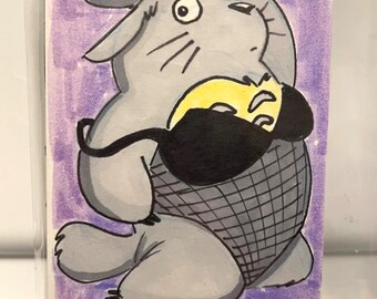 Mini Original Toto Pinup Sketches