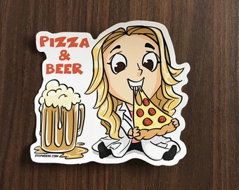 Lauren Lost Girl Vinyl Sticker