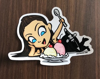 Bo Lost Girl Vinyl Sticker