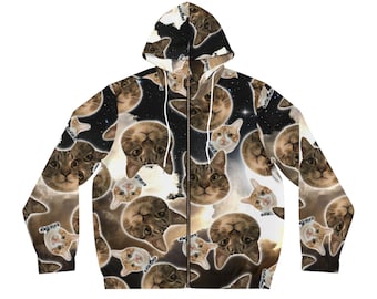 Steph Dere Picco and Jasper Hoodie (AOP)