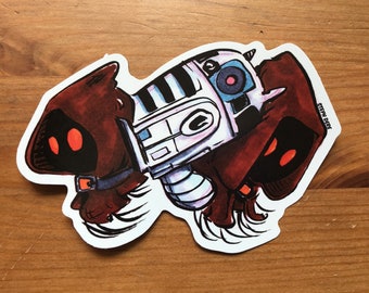 Droid & Jawas Sticker