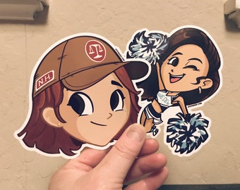 Wayhaught Earp Vinyl Stickers