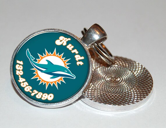 Miami dolphins dog tag sales