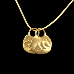 Old World Egyptian Stackable Pendants: Ancient Jewellery