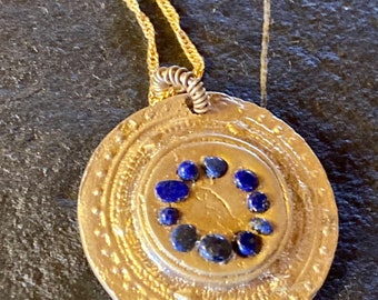 Ancient Grecian Pendant Necklace: boho style
