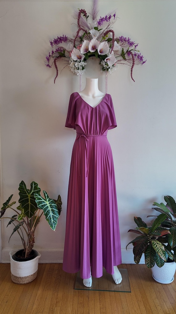 pleated flutter sleeve dress Lulus | Plum Purple Pleated Flutter Sleeve Maxi Dress | Womens | 3X (Available in 2X, 1X, XXS, XS, S, M, L, XL)