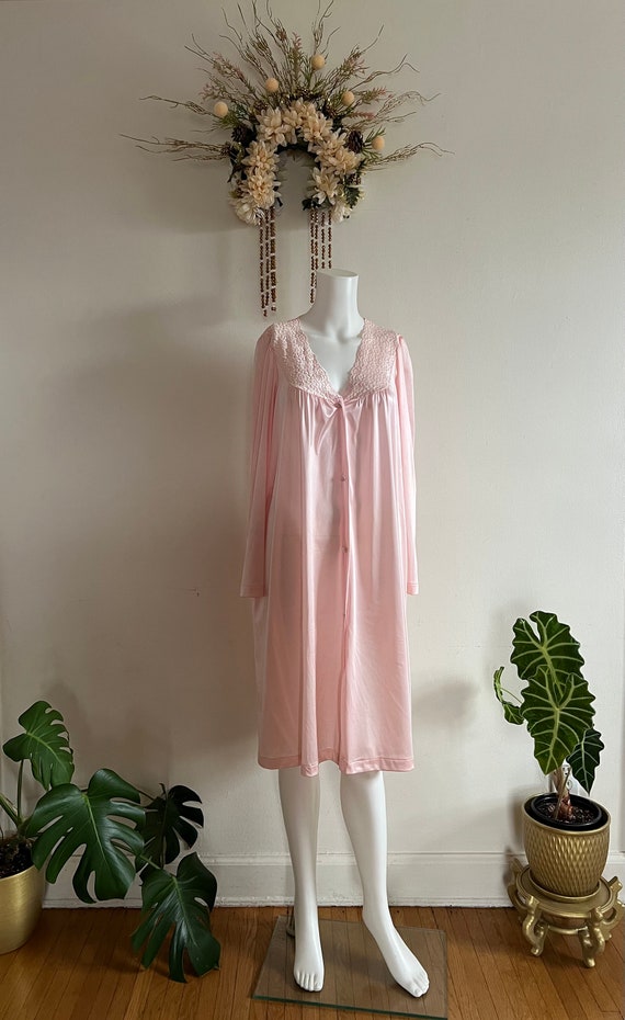 SALE! 1970’s Pink Vanity Fair Nightgown - image 1