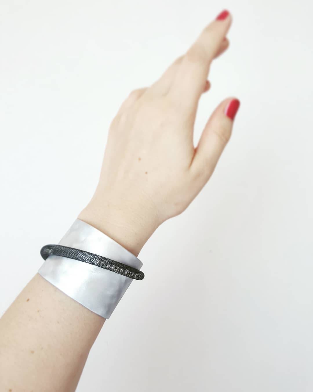 Cuff bracelet Adjustable bracelet Modernist jewelry Modern Etsy