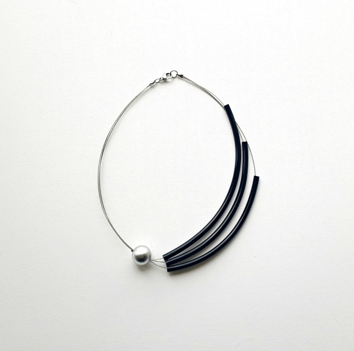 Contemporary Necklace Unusual Necklace Unique Extravagant Etsy