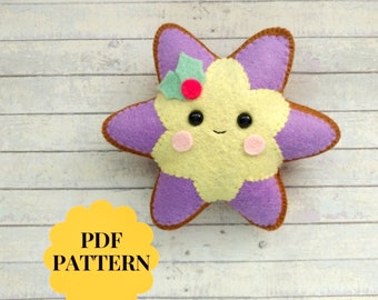 pdf pattern ghost felt pattern felt ornament pattern softie etsy