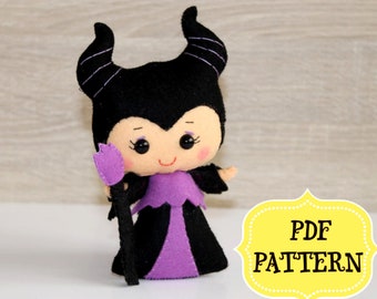 maleficent soft doll