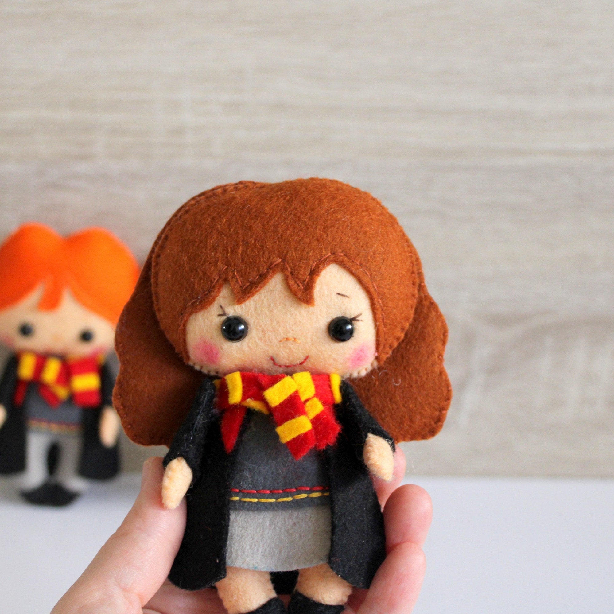 Printable Felt Patterns Magic.pdf Felt Wizard Girl Doll Sewing Pattern (PDF Tutorial) - Etsy