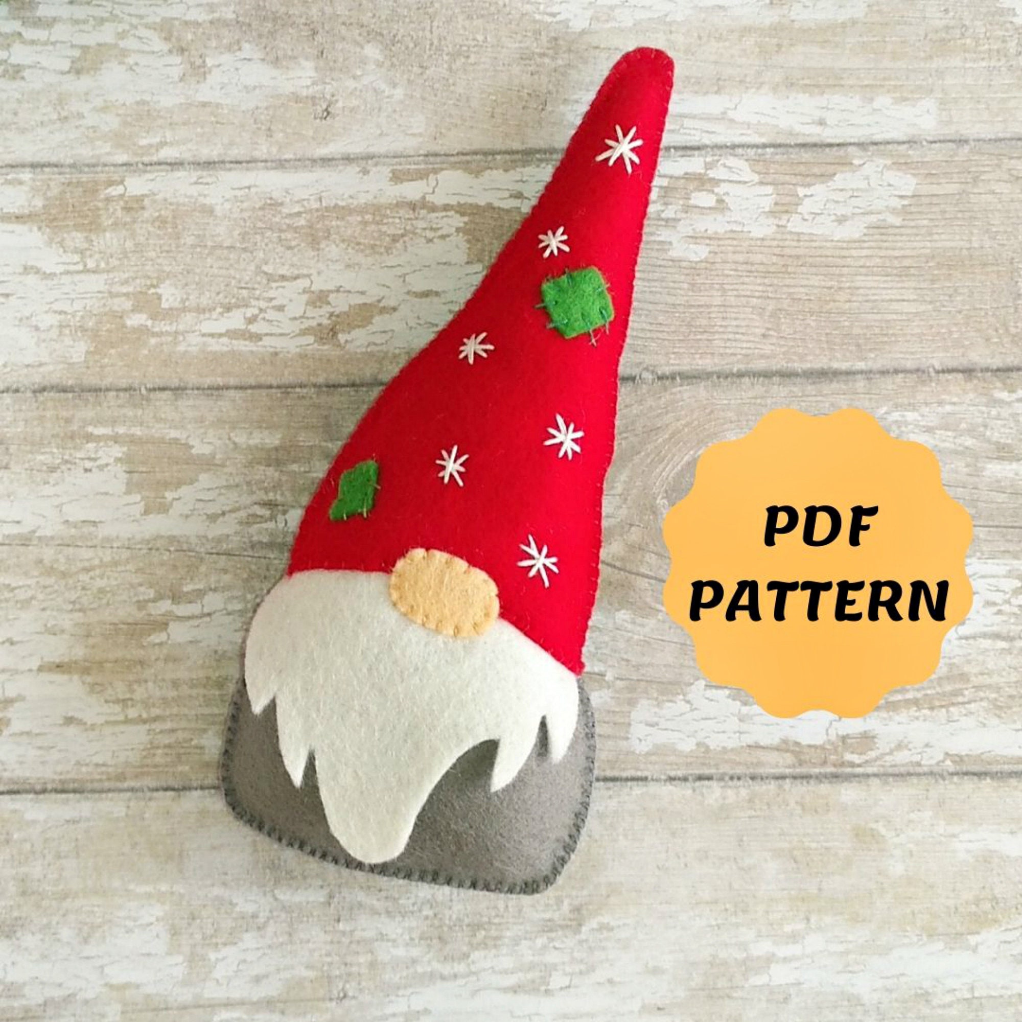 Gnome Pattern Template