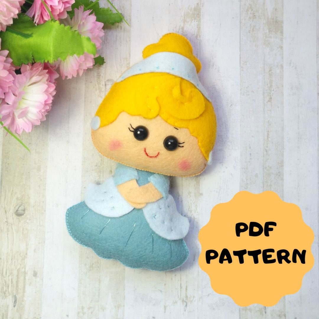 キャラクターを自分で飾るフェルトでできた絵本　シンデレラフェルトプレイセット キャラクターを自分で飾るフェルトでできた絵本 シンデレラ