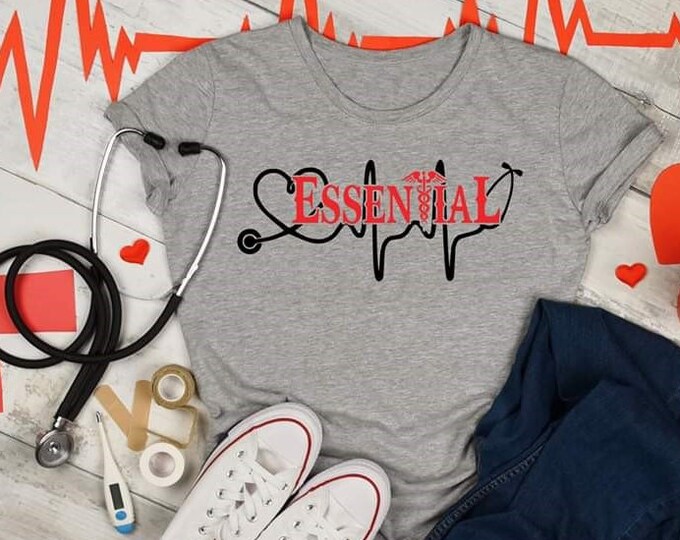 Download Essential Medical, Nurse, Essential Worker, Woman T-Shirt