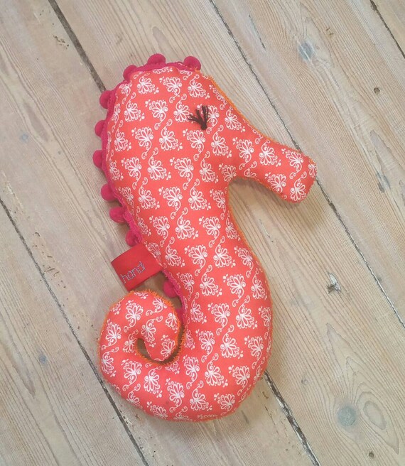 seahorse soft toy