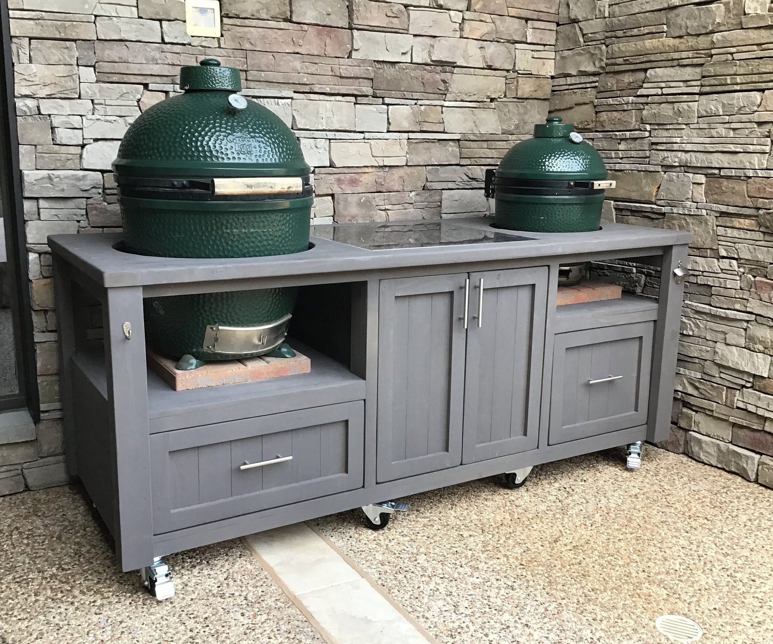 Dracarys Grill Stack Rack For Big Green Egg - Stainless Steel BBQ Extender Rack Fits Large & XL Kamado Grills