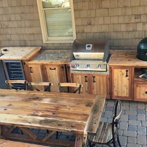 Outdoor Kitchens, Mobile Grill Islands, Dual Grill Tables, Grill Cabinets all Customized for Your Outdoor Living Space  FREE SHIPPING