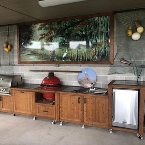 Request for a Custom Outdoor Kitchen Design/ Build - Plans NOT for sale - FREE SHIPPING