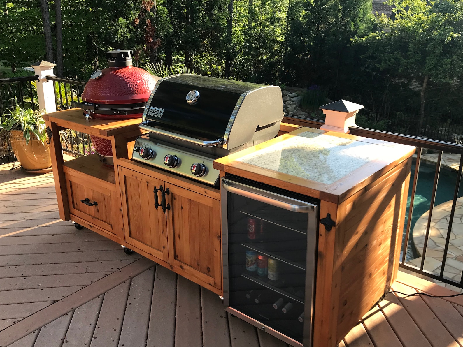 Outdoor Grill Kitchen Grill Grill Table and Other Etsy