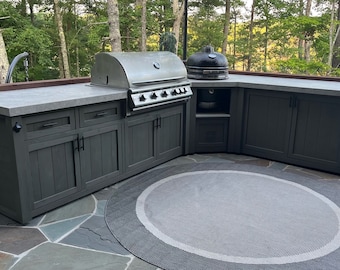 Custom Outdoor Kitchens Designed to Your Specifications for Gas, Ceramic, Pellet Grills & Smokers and Mini Fridge, Kegerator, Sinks and more