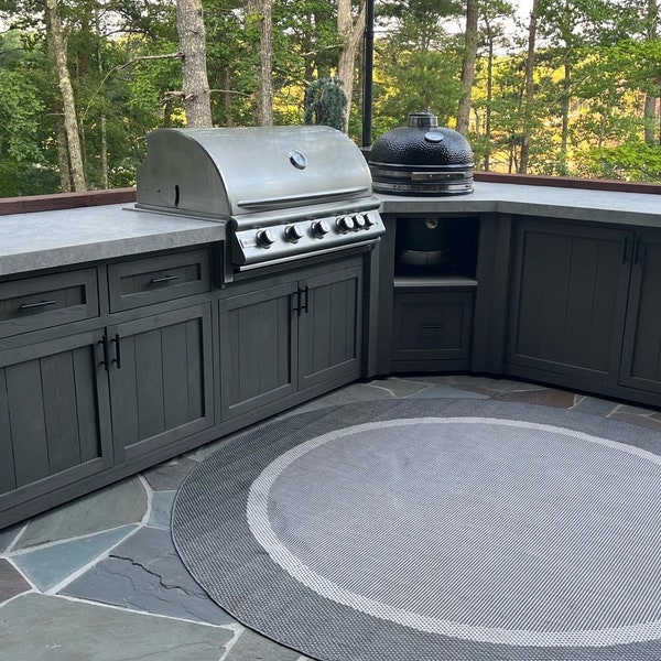 Custom Outdoor Kitchens Designed to Your Specifications for Gas, Ceramic, Pellet Grills & Smokers and Mini Fridge, Kegerator, Sinks and more