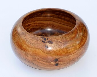 Oak burl bowl