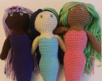 CROCHET PATTERN de sirène, sirène amigurumi poupée, motif de sirène d’amigurumi, crochet motif de sirène, poupée sirène, motif amigurumi sirène