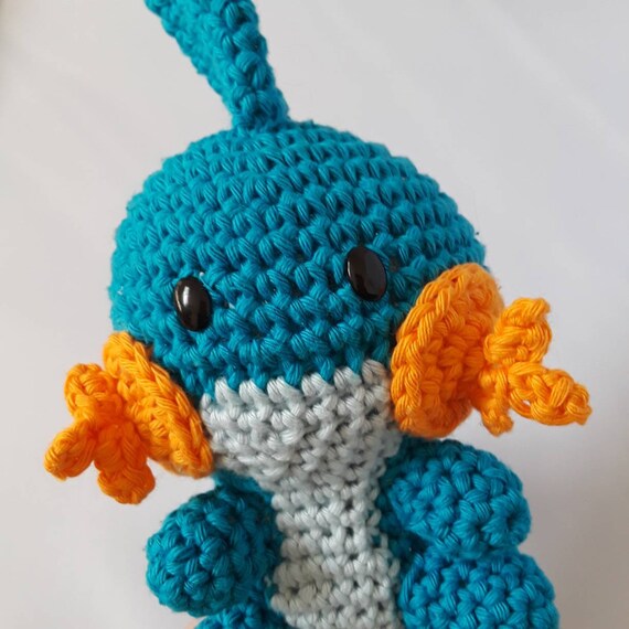 mudkip amigurumi pokemon amigurumi