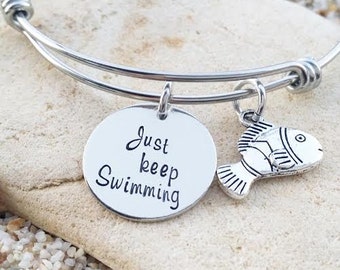 Disney Finding Nemo Themed Pressed Penny Bracelet