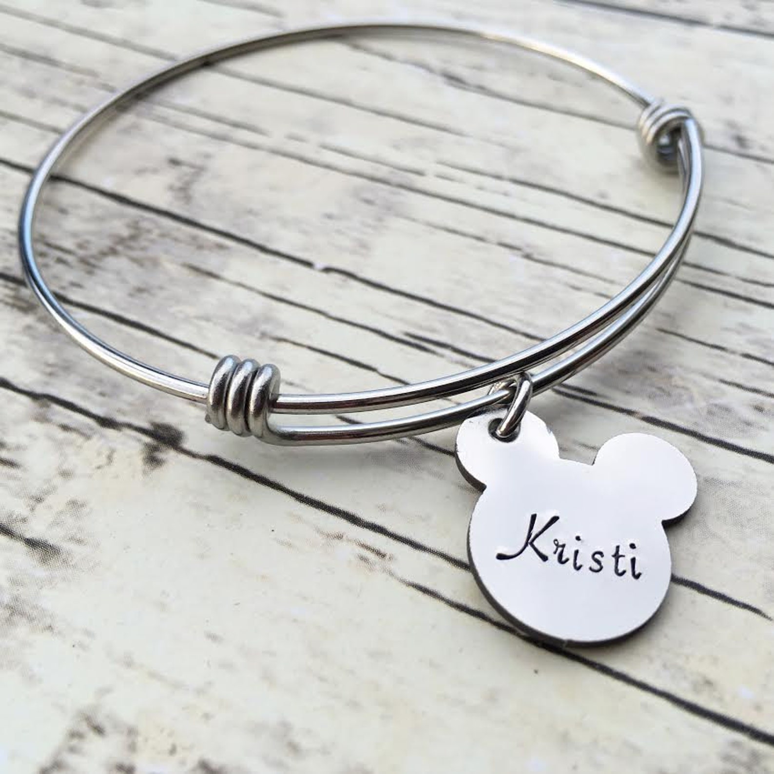 Disney Bracelet Disney Bangle Mickey Bracelet Disney Etsy