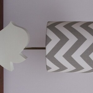white lamp base nursery