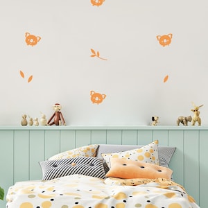 Koala bears wall stickers with choice of colors for walls of children&#39;s rooms and babies bedroom