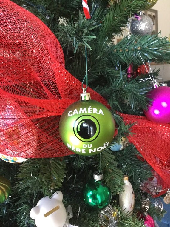 Sticker For Christmas Ornament Santa Camera Rascal Elf Surprise Wise Childrens Department Camera Advent Calendar