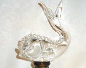 Vintage Murano Archimede Seguso Koi Dolphin or Fish Wine Decanter Italy Limited Edition