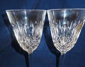 Pair of Waterford Colleen Wine Stems 7 quot