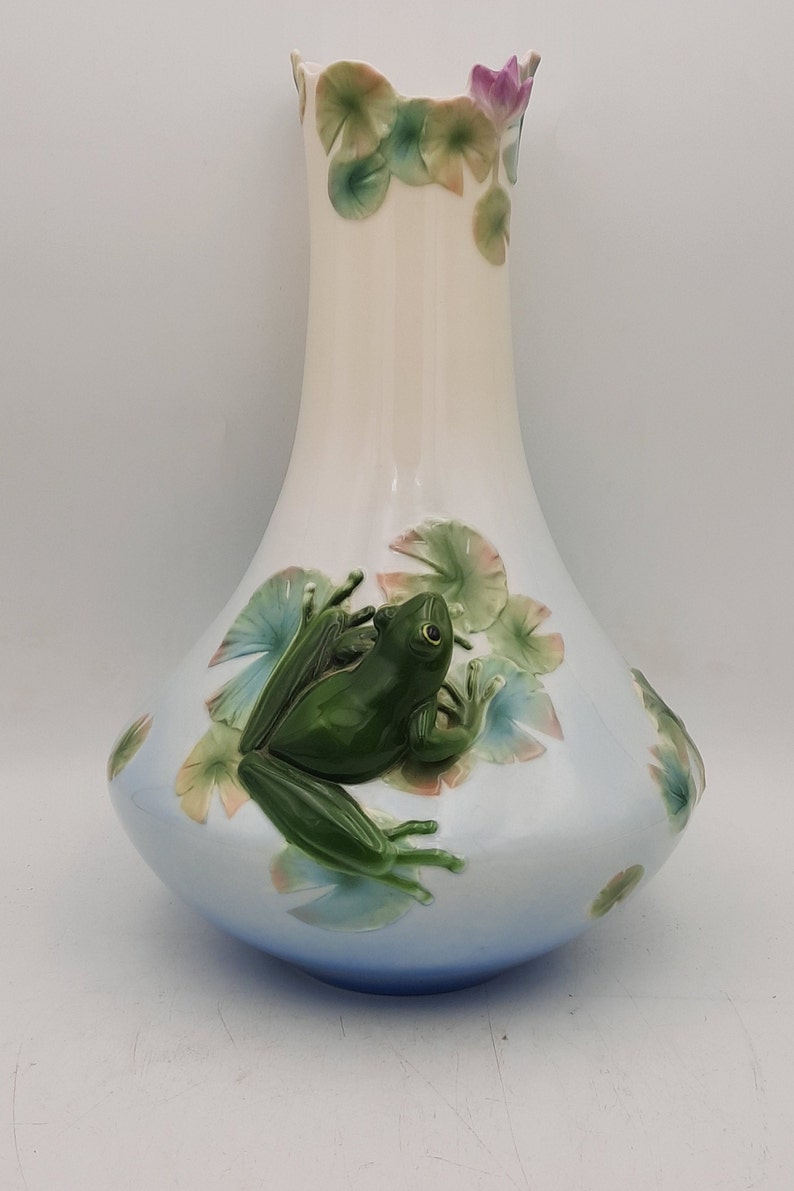 Franz Frog Vase | Etsy