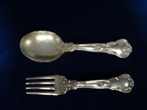 VERY GOOD CONDITION M GORHAM CHANTILLY STERLING SILVER PLACE FORK OLD MARK