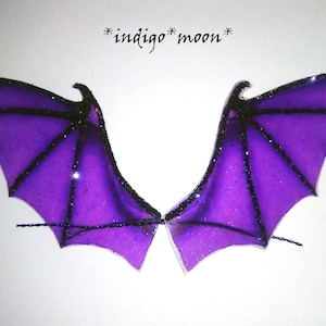 OOAK Handmade Fantasy Fairy Bat Wings For Dolls