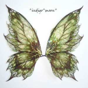 OOAK Handmade Fantasy Sparkly Fairy Wings For Dolls