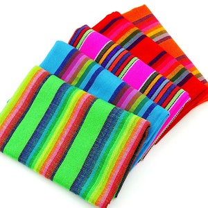 Tela Mexicana, Mexican fabric by half yards, Colorful Tribal fabric, Taco party, colorful aztec fabric, Fiesta,Party, Cinco de Mayo, BUN125