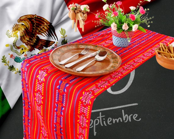 Mexican on sale table runner