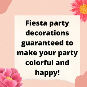 Wedding backdrop banner, 5 PK, Cinco de Mayo hanging decor, Papel picado Plastic Wedding Banner, Engagement banner, Fiesta decoration B41 image 9