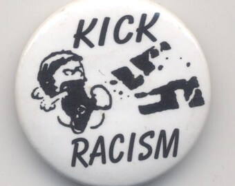 Kick Racism Pin